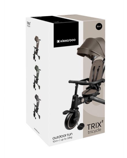 Slika Tricikl 8u1 Trix 2 - Beige Kikka Boo 