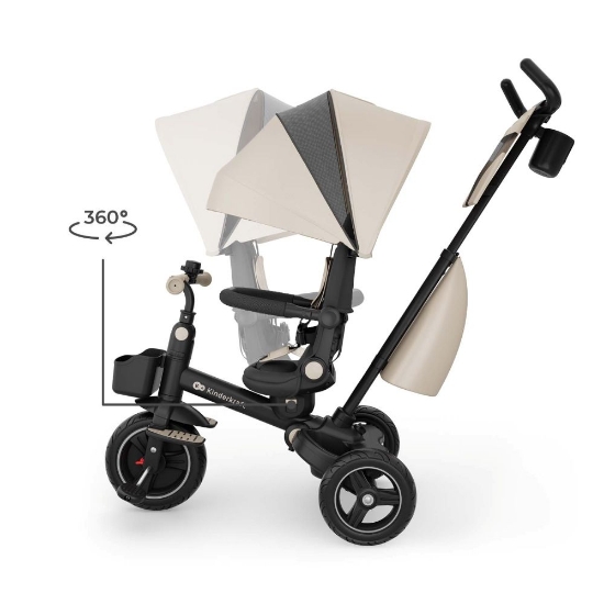 Slika Tricikl SPINSTEP 2 PLUS, bež Kinderkraft 