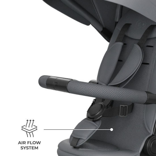 Slika Tricikl Aston 2 Plus, Grey Kinderkraft 