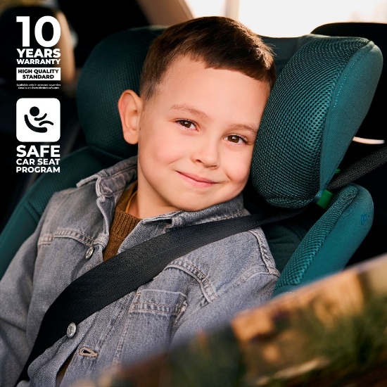 Slika Autosjedalica XRIDER 2 i-Size 0-36 kg (40-150 cm) 360, zelena Kinderkraft 