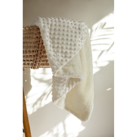 Slika Dvostrana Dekica 80x100cm Bubble Baby Bež - Interbaby