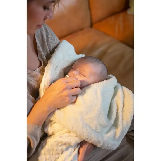 Slika Dvostrana Dekica 80x100cm Bubble Baby Bež - Interbaby