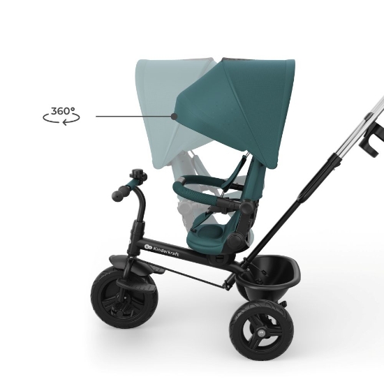 Slika Tricikl Aston 2 Plus, Green Kinderkraft 