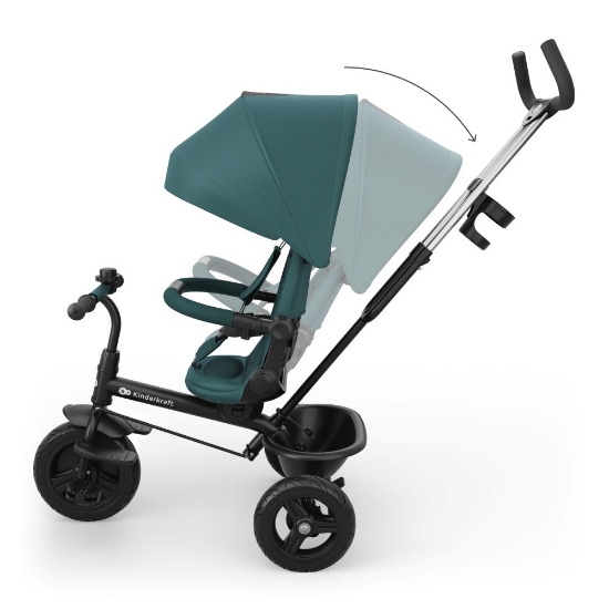 Slika Tricikl Aston 2 Plus, Green Kinderkraft 