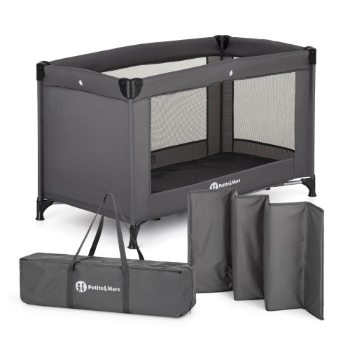 Slika Putni krevetić Koot Lite, Dark Grey PETITE&amp;MARS 