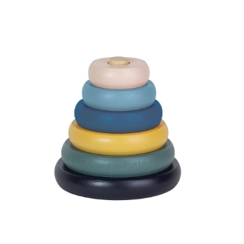 Slika Drveni prstenovi Orbit 36 m+ Cosmic Blue PETITE&amp;MARS