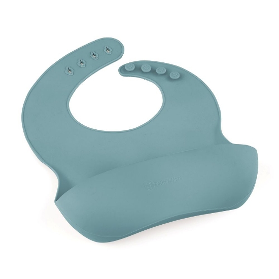 Slika Silikonski podbradak 6 m+ Take&amp;Match, Frosted Sky PETITE&amp;MARS 