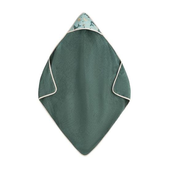 Slika Loulou ručnik bambus 100x100cm, Whale Song PETITE&amp;MARS