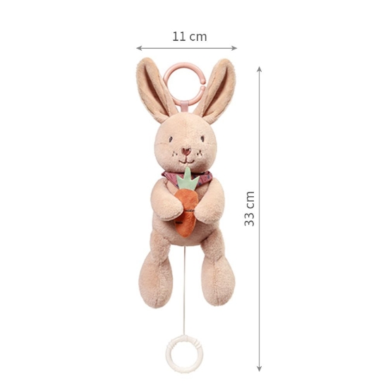 Slika Viseća glazbena igračka zec Karo BabyOno