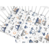 Slika Posteljina set 5 elem. Cars Plavi (za krevetić 120x60 cm) - MimiNu
