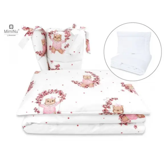 Slika Posteljina set 5 elem. Betty (za krevetić 120x60 cm) - MimiNu