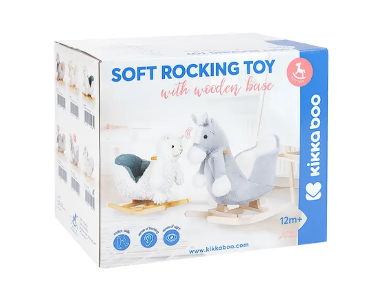 Slika Igračka na ljuljanje Grey Puppy - Kikka Boo