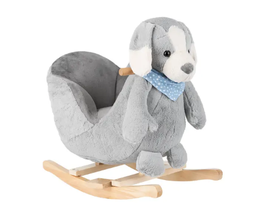 Slika Igračka na ljuljanje Grey Puppy - Kikka Boo