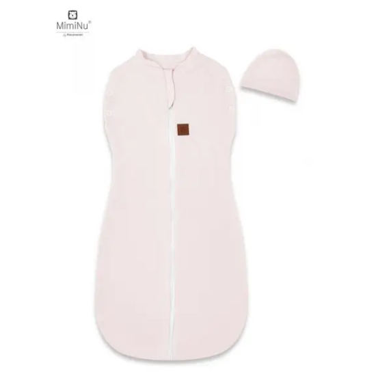 Slika Vreća za spavanje (vel. 0 -3 mjeseca) "TEDDY" pink - MimiNu
