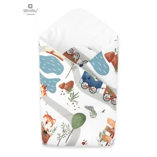 Slika Jastuk dekica za nošenje novorođenčeta - Zoo Vlakić - MimiNu