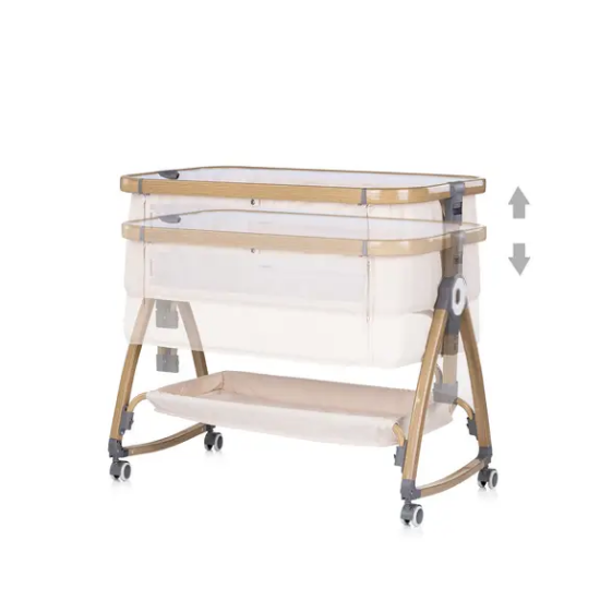 Slika Kolijevka s bočnom stranicom na spuštanje Charisma Cashmere/Wood Chipolino 