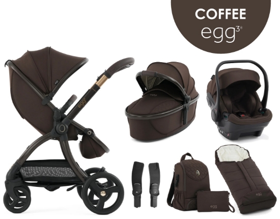 Slika Dječja kolica 6u1 - Limited Edition Coffee egg3® 