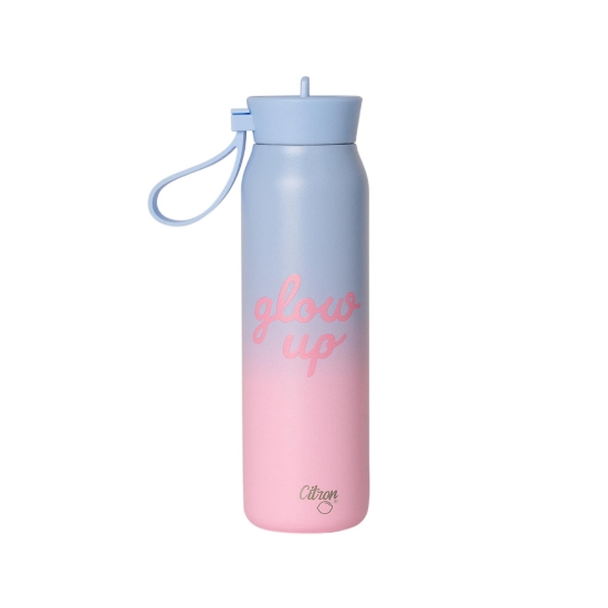 Slika 350ml Boca za vodu Glow up Blue Pink Citron 