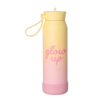 Slika 350ml Boca za vodu Glow Up Pink Yellow Citron 