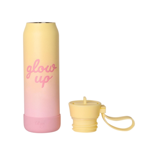 Slika 350ml Boca za vodu Glow Up Pink Yellow Citron 
