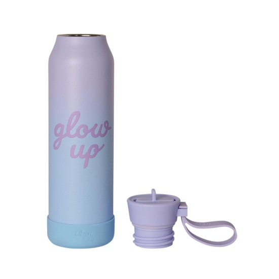 Slika 500ml Boca za vodu Glow Up Purple Blue Citron 