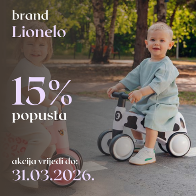 do 15% popusta na brand Lionelo