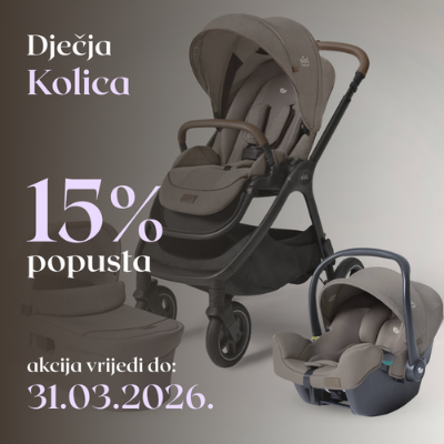 15% popusta na dječja kolica