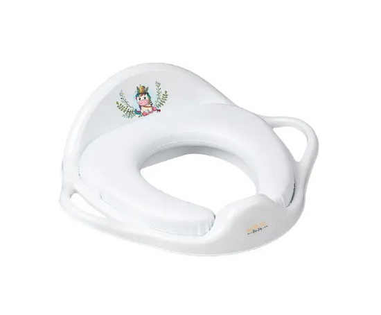 Slika Mekana sjedalica za wc WILD & FREE white - UNICORN - Tega Baby