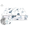 Slika Posteljina set 2 elem. Dino Blue (za krevetić 120x60 cm) - MimiNu