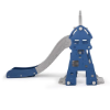 Slika Tobogan, ljuljačka i koš za košarku Blue Chipolino 