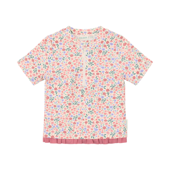 Slika Dječja majica za plivanje Dreamy Flowerfield 74/80 - Little Dutch