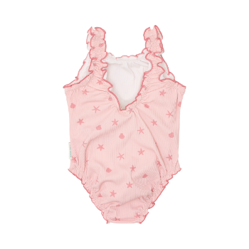 Slika Dječji jednodijelni kupaći kostim Dreamy Seashells 98/104 - Little Dutch