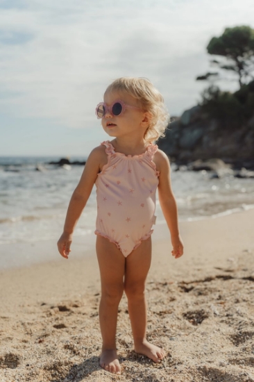 Slika Dječji jednodijelni kupaći kostim Dreamy Seashells 98/104 - Little Dutch