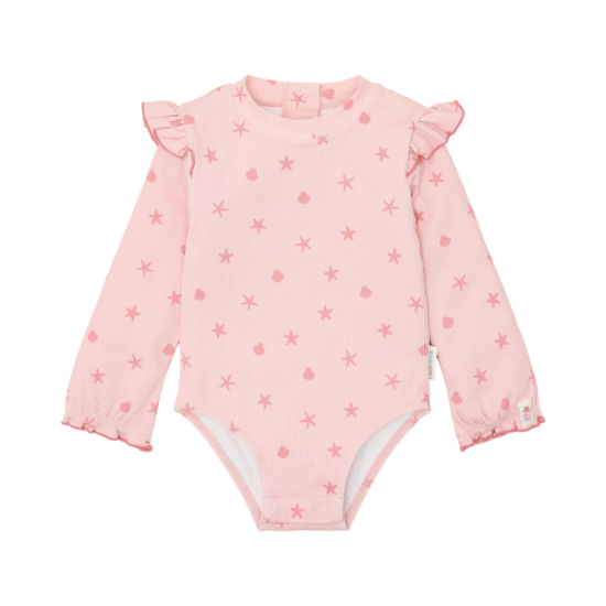 Slika Dječji jednodijelni kupaći kostim Dreamy Seashells 74/80 - Little Dutch