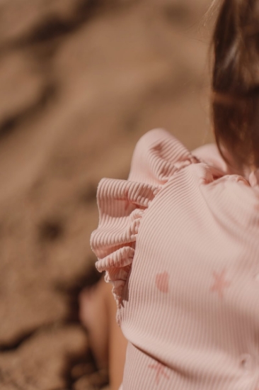 Slika Dječji jednodijelni kupaći kostim Dreamy Seashells 74/80 - Little Dutch