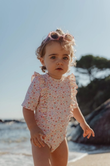 Slika Dječji jednodijelni kupaći kostim Dreamy Flowerfield 86/92 - Little Dutch