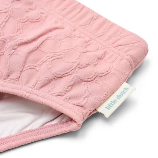 Slika Pelena za plivanje - kupaći kostim Dreamy Pink Rose 74/80 - Little Dutch