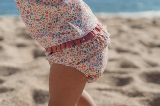 Slika Pelena za plivanje - kupaći kostim Dreamy Flowerfield 74/80 - Little Dutch