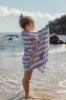 Slika Ručnik za plažu Dreamy Purple Stripe - Little Dutch