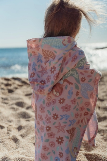 Slika Pončo za plažu Dreamy Mermaid - Little Dutch