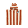 Slika Pončo za plažu Ocean World Brown Stripe - Little Dutch
