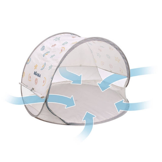 Slika Breezy Anti UV šator 0/48 m Clay Earth - Beaba