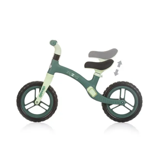 Slika Bicikl bez pedala Zig Zag Green - Chipolino