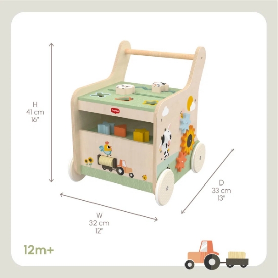 Slika Hodalica Wood Activity Farmers Tiny Love 