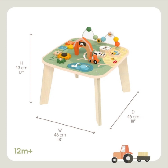 Slika Edukativni stol s igračkama - Farmers Tiny Love 