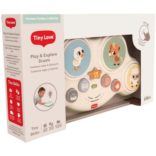 Slika Tiny Love muzička igračka Bubanj - Farmers
