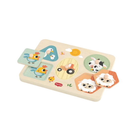 Slika Muzička igračka Puzzle - Farmers Tiny Love 