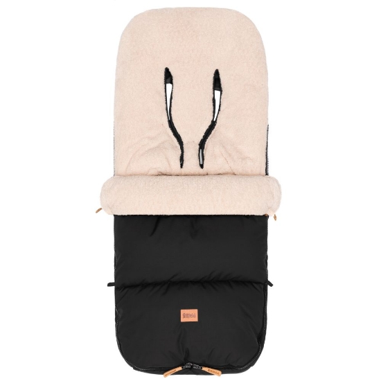 Slika Footmuff Kinley zimska vreća za kolica, Teddy black Fillikid 