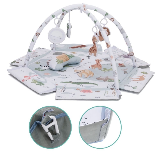 Slika Edukativna igraonica za bebe Colourful Wildlife s lopticama Fillikid 