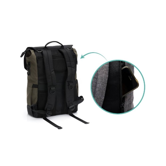 Slika Torba/ruksak za mamu Osaka, khaki Fillikid 